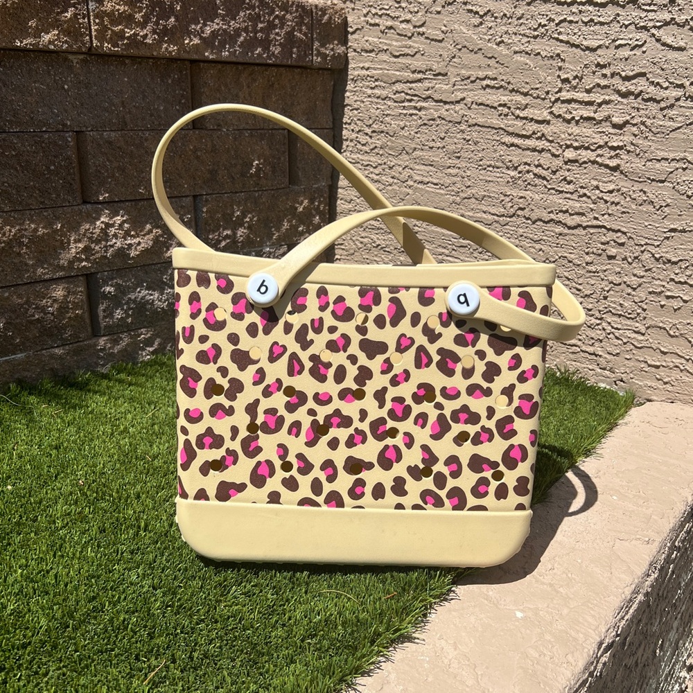 Stylish Leopard Print Tote Bag